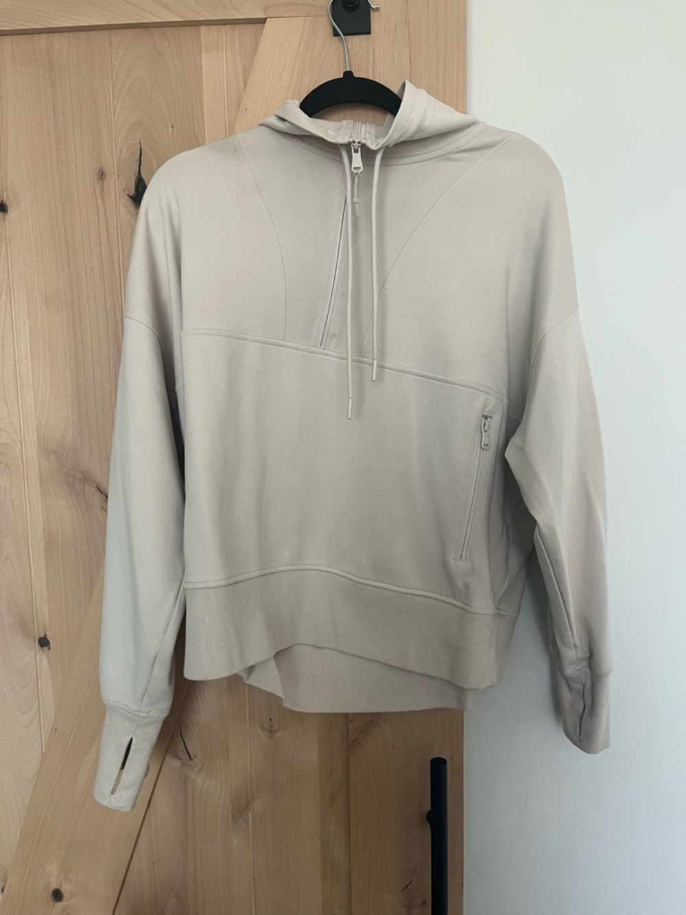 Old Navy Cream Active Dynamic Fleece Pullover
